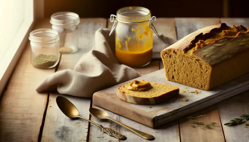 Sourdough Pumpkin Bread - full