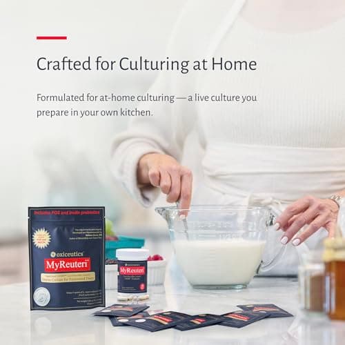 MyReuteri Complete Starter Culture (LRDR + FOS/Inulin) — Makes 6 Quarts - image from Amazon 4