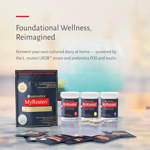 MyReuteri Complete Starter Culture (LRDR + FOS/Inulin) — Makes 6 Quarts - image from Amazon 3