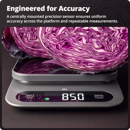 Greater Goods High Capacity Kitchen Scale (22lb, Stainless Steel) - image from Amazon 6