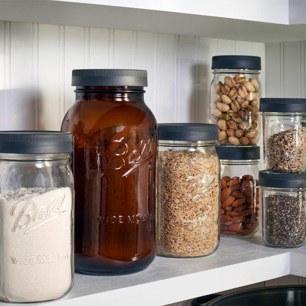 Ball Leak-Proof Plastic Lids for Regular Mouth Mason Jars (6-Pack) - image from Amazon 4
