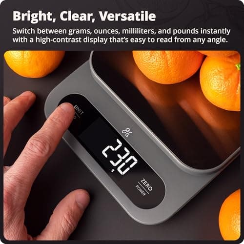 Greater Goods High Capacity Kitchen Scale (22lb, Stainless Steel) - image from Amazon 7