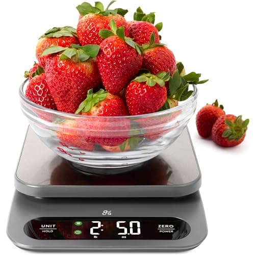 Image of Greater Goods High Capacity Kitchen Scale (22lb, Stainless Steel)
