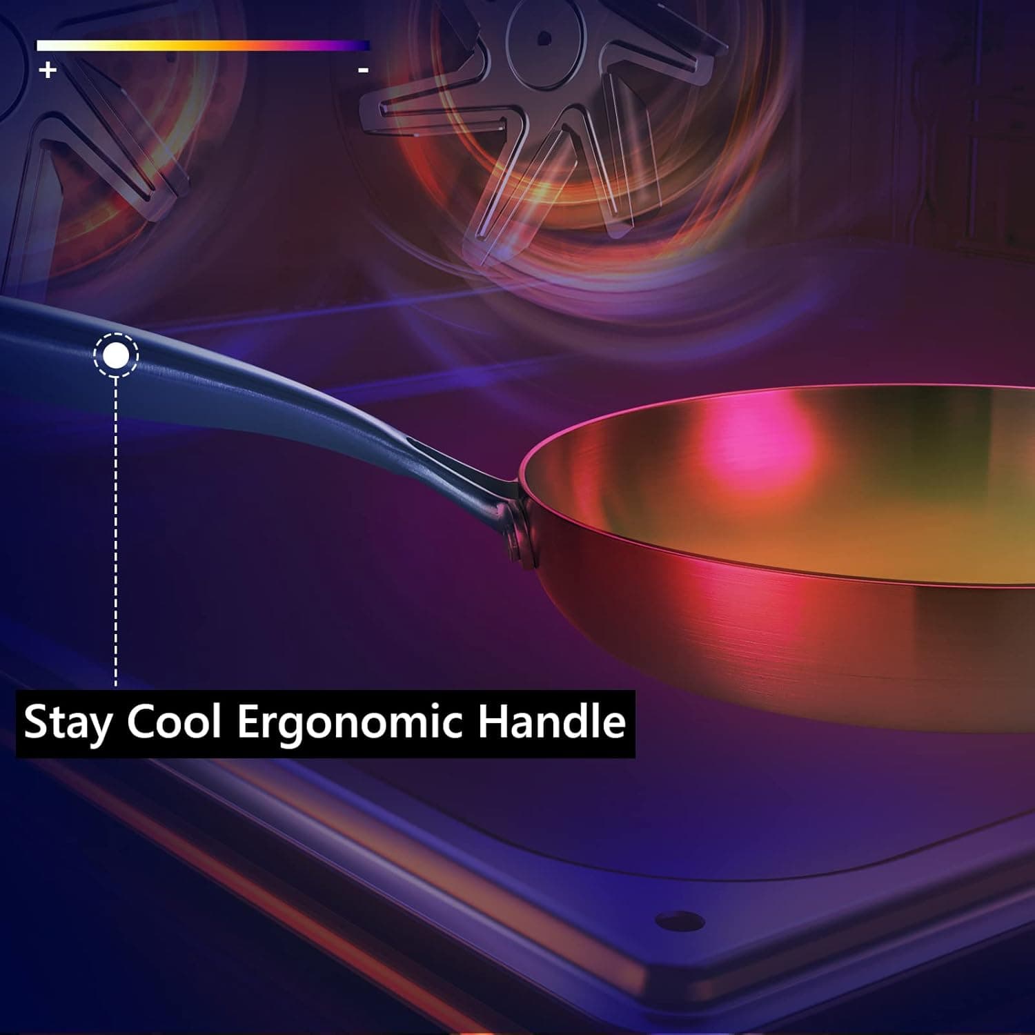 LOLYKITCH Tri-Ply Stainless Steel Pan Set - image from Amazon 7