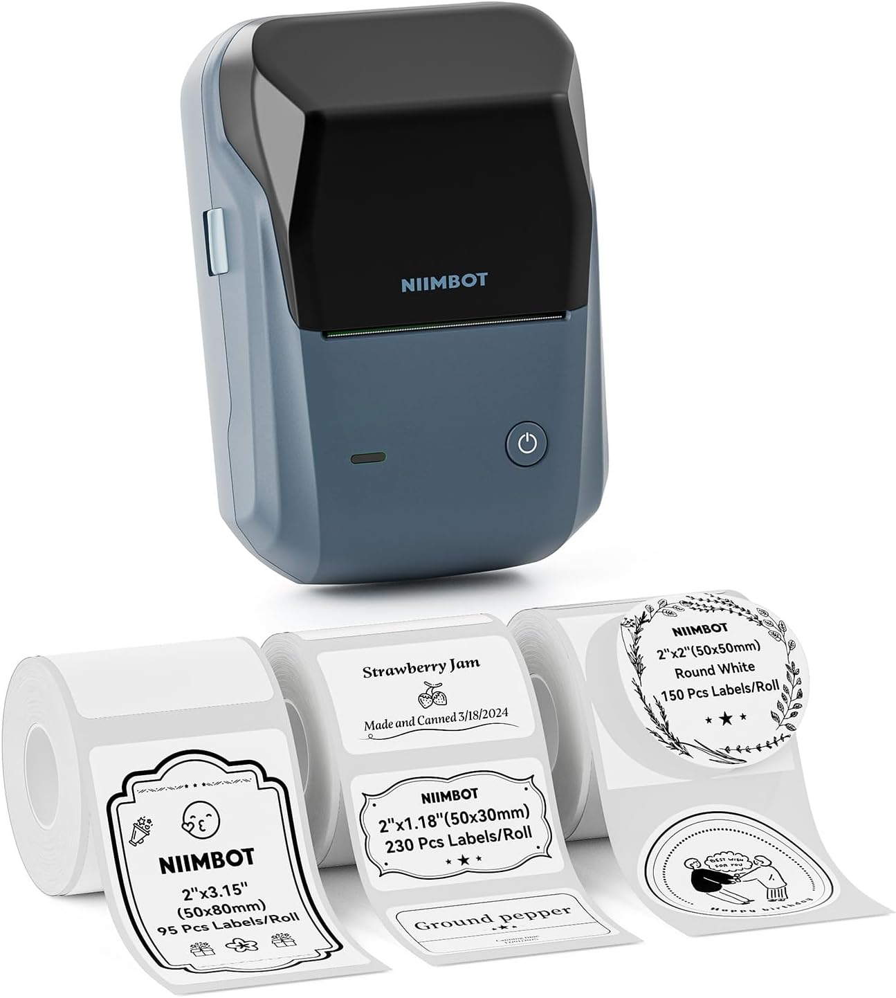 NIIMBOT B1 Label Maker Machine with 3 Rolls of Label Tape - image from Amazon 9