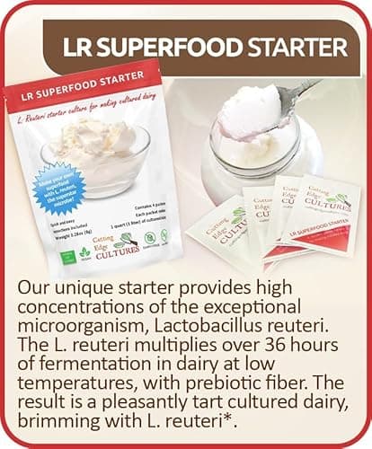 Cutting Edge Cultures LR Superfood Starter (Pure L. reuteri) - image from Amazon 2