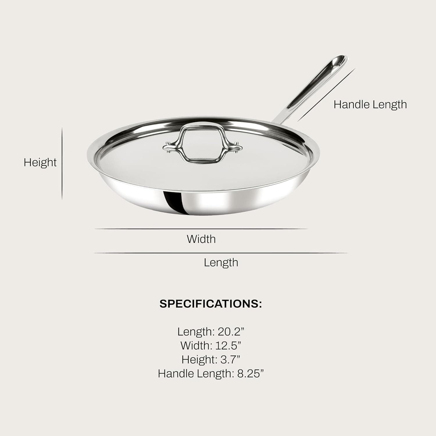 All-Clad D3 10-Inch Fry Pan - image from Amazon 3