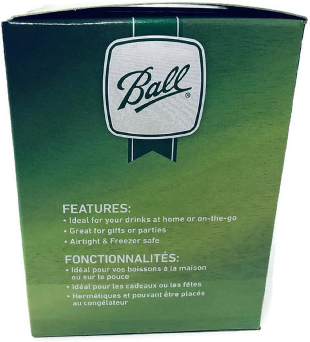 Ball Leak-Proof Plastic Lids – Wide Mouth (12-Pack) - image from Amazon 2