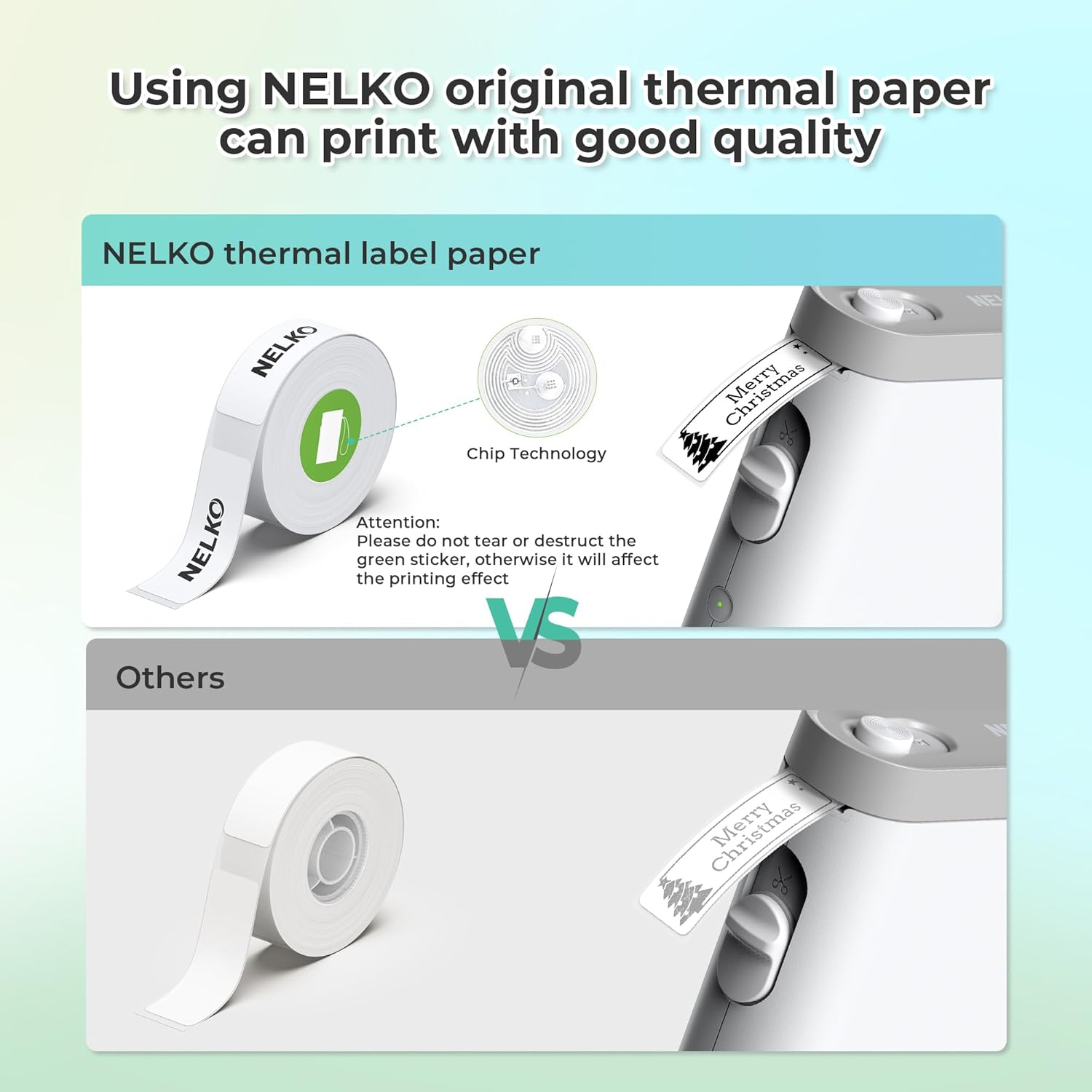 Nelko Label Maker Machine with Tape, P21 Bluetooth Label Printer - image from Amazon 8