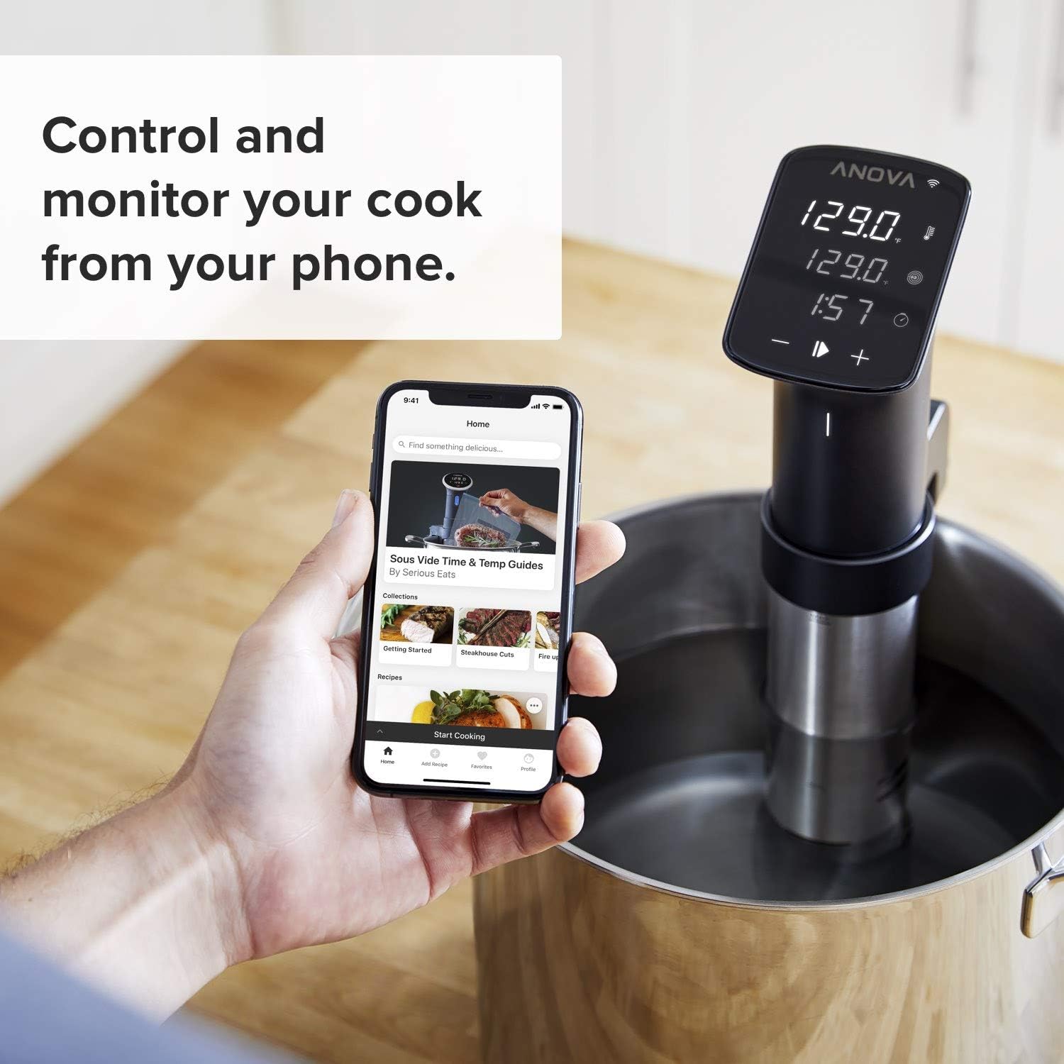 Anova Culinary Sous Vide Precision Cooker Pro - image from Amazon 4