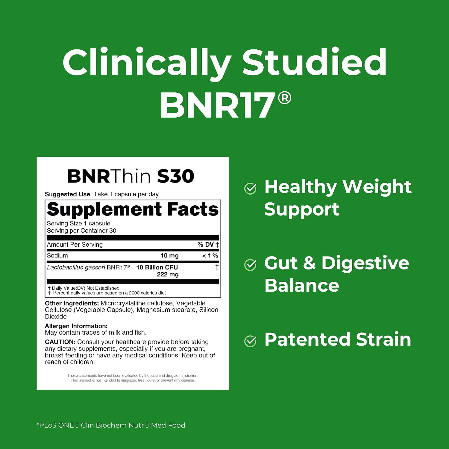 AceBiome BNRThin - L. Gasseri BNR17 for SIBO Yogurt - image from Amazon 4