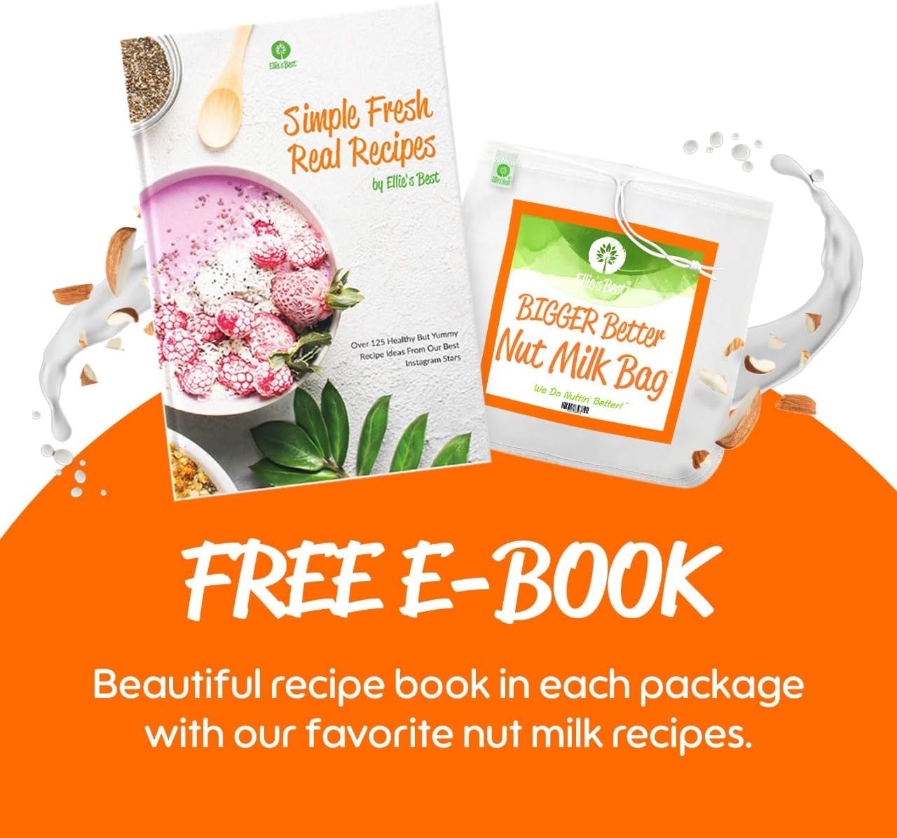 Ellie's Best Pro Quality Nut Milk Bag - image from Amazon 4