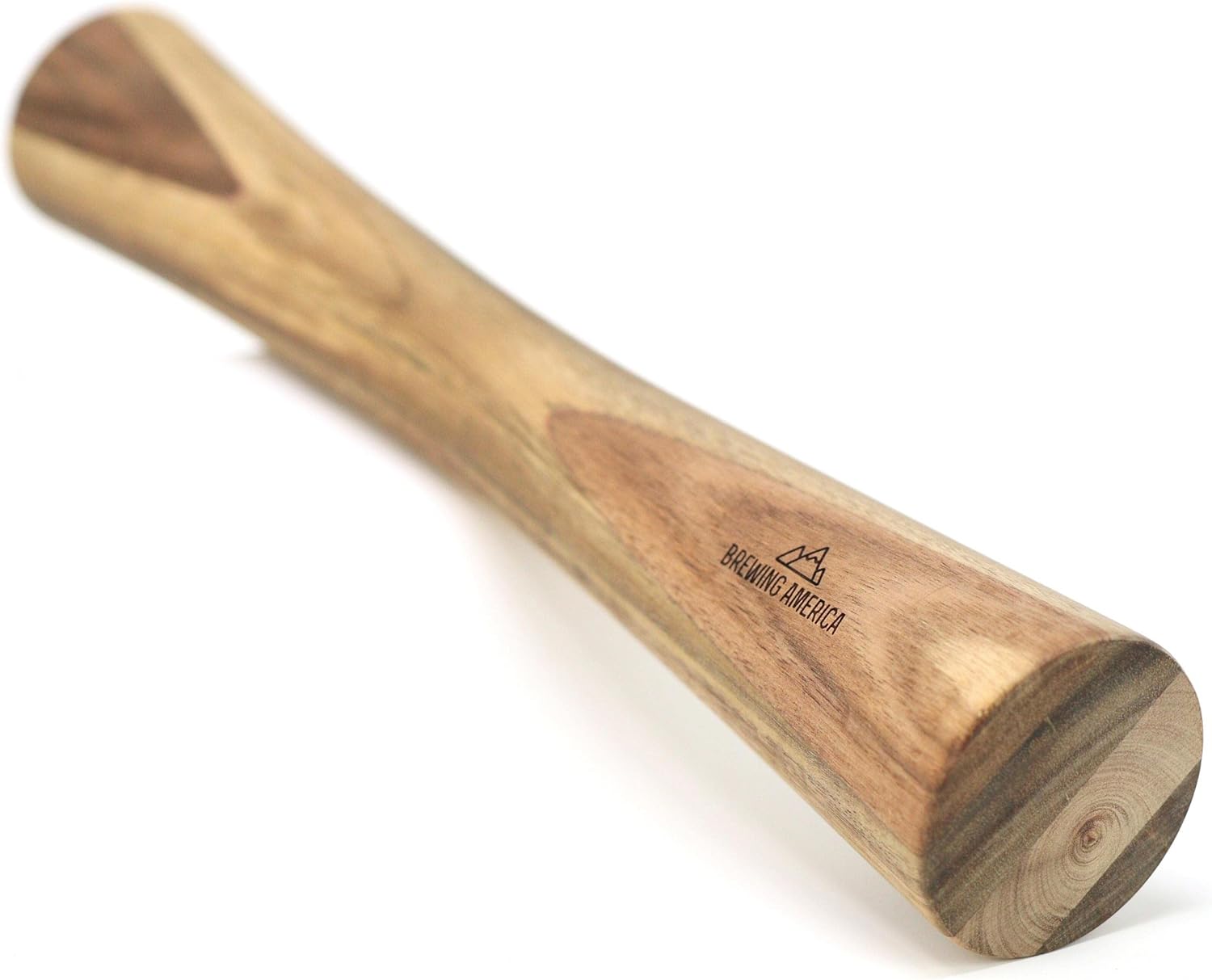 Image of Brewing America Acacia Wood Vegetable Fermentation Tamper (12-inch)