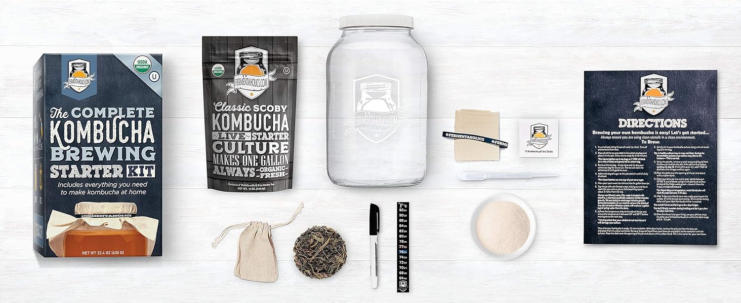 Fermentaholics Pro Kombucha Brewing Kit - image from Amazon 2
