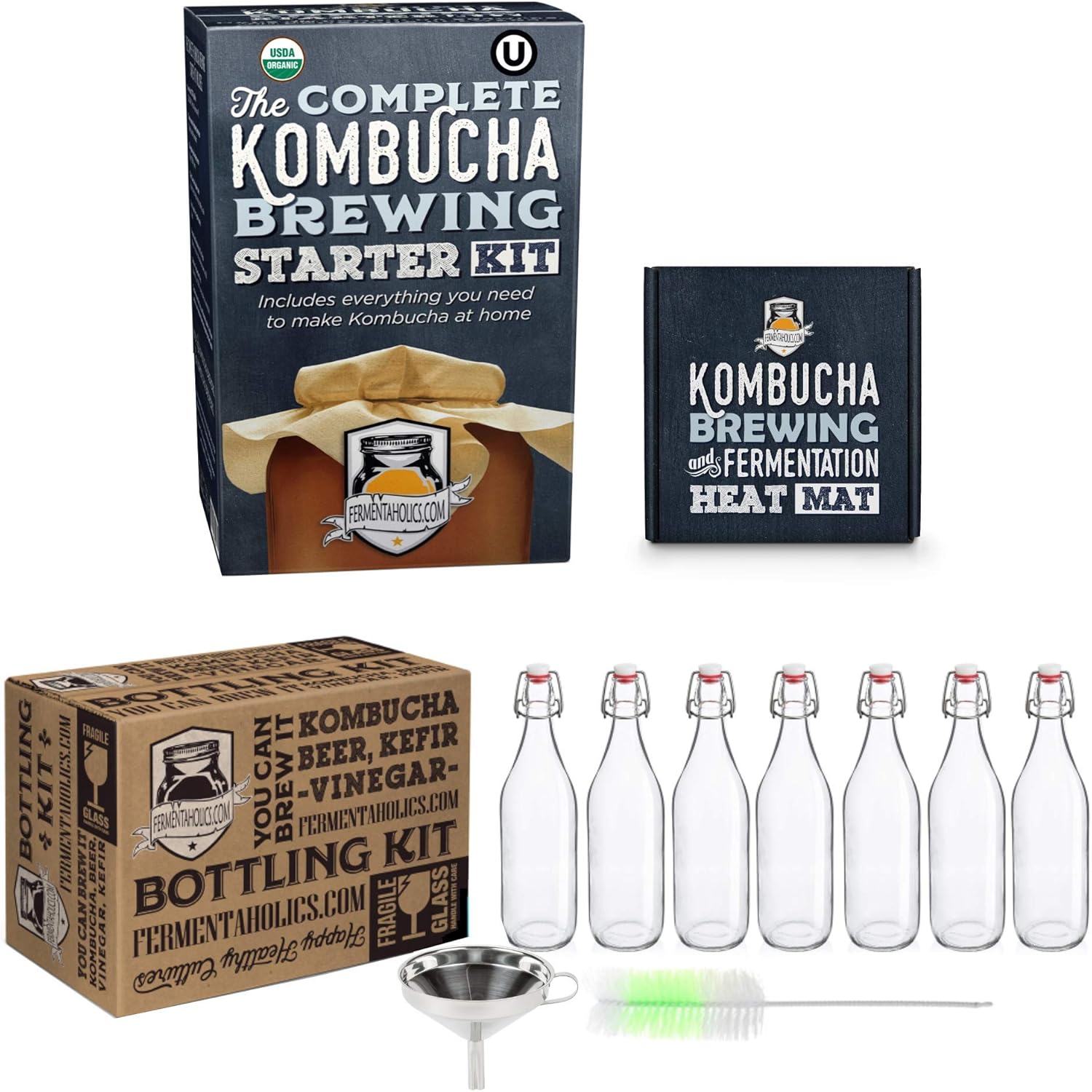 Image of Fermentaholics Pro Kombucha Brewing Kit