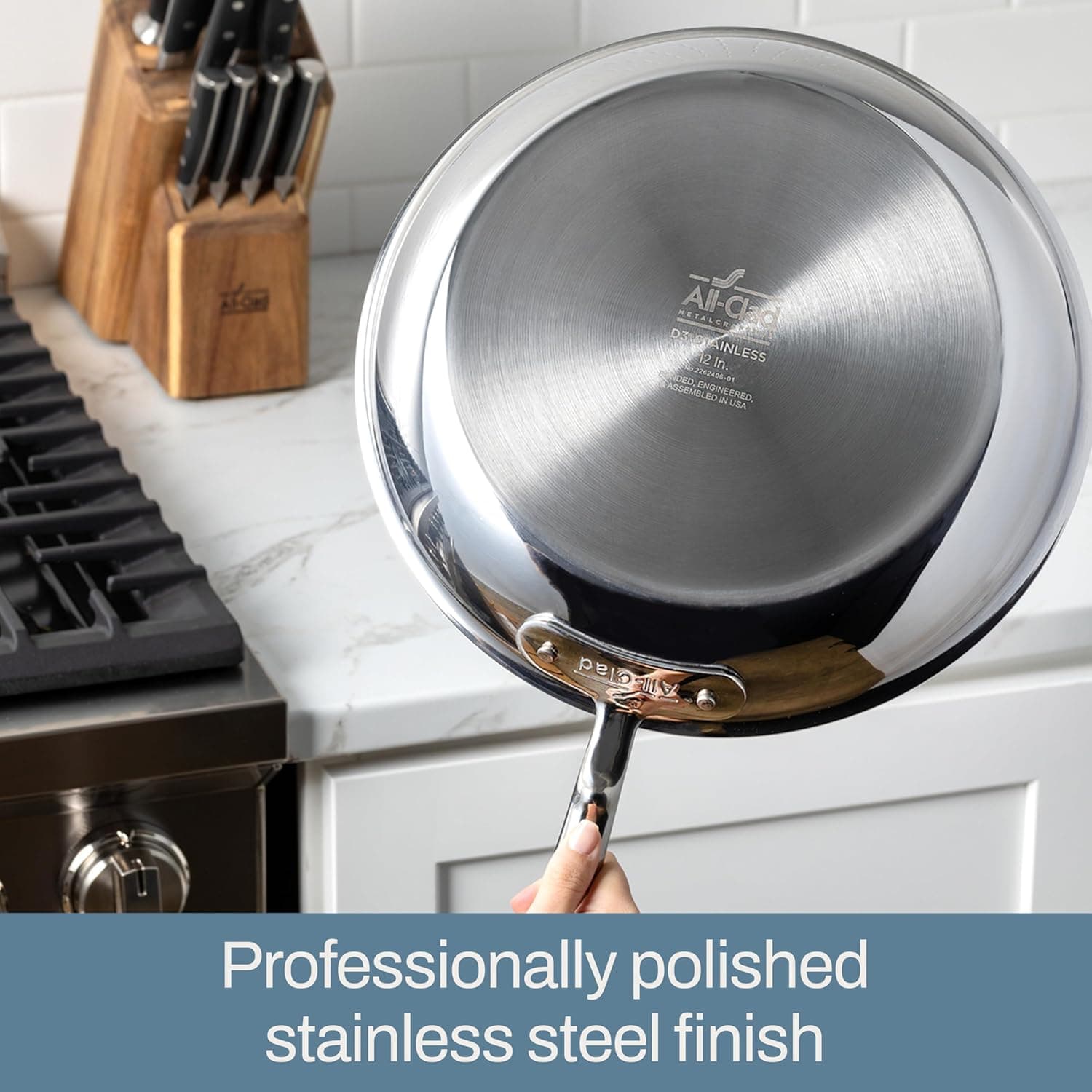 All-Clad D3 10-Inch Fry Pan - image from Amazon 7