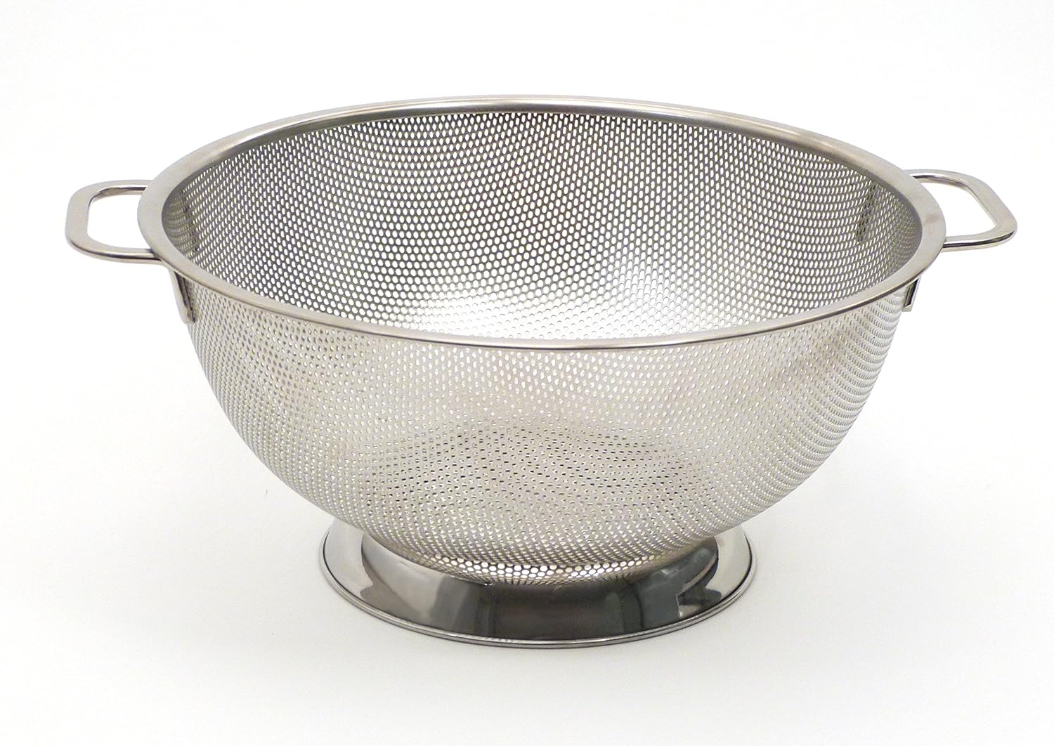 RSVP International Endurance Stainless Steel Precision Pierced Colander, 5-Quart (4.7L) - image from Amazon 1