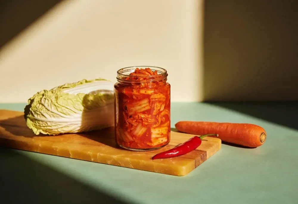 Vegetables & Kimchi