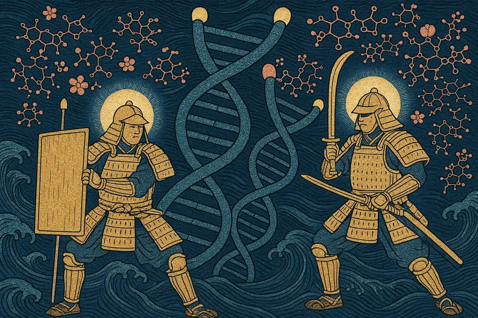 compressed-20251026_1331_Samurai Protecting DNA_simple_compose_01k8g4fvajex89ksawt6s04k1r.png.webp