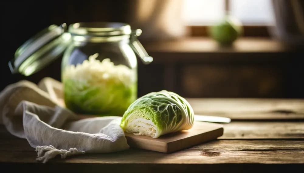 Classic Traditional German Sauerkraut - full