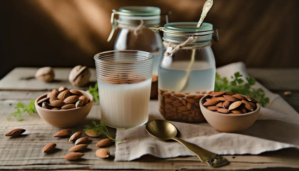 Fermented Nut Milk (Almond, Walnut, Pecan) - full