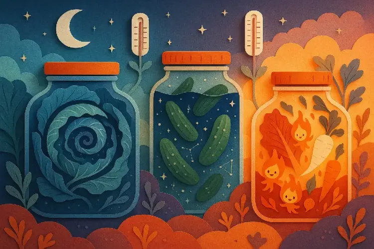 Fermentation Temperature Guide: The Complete Guide to Perfect Vegetable Ferments Every Time