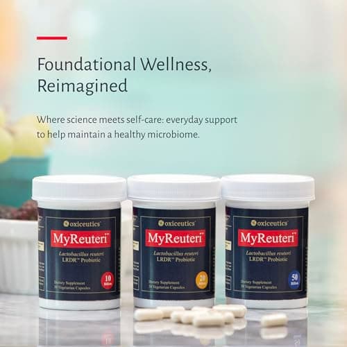 MyReuteri L. reuteri Capsules (10/20/50 Billion CFU) — Dr. William Davis - image from Amazon 3