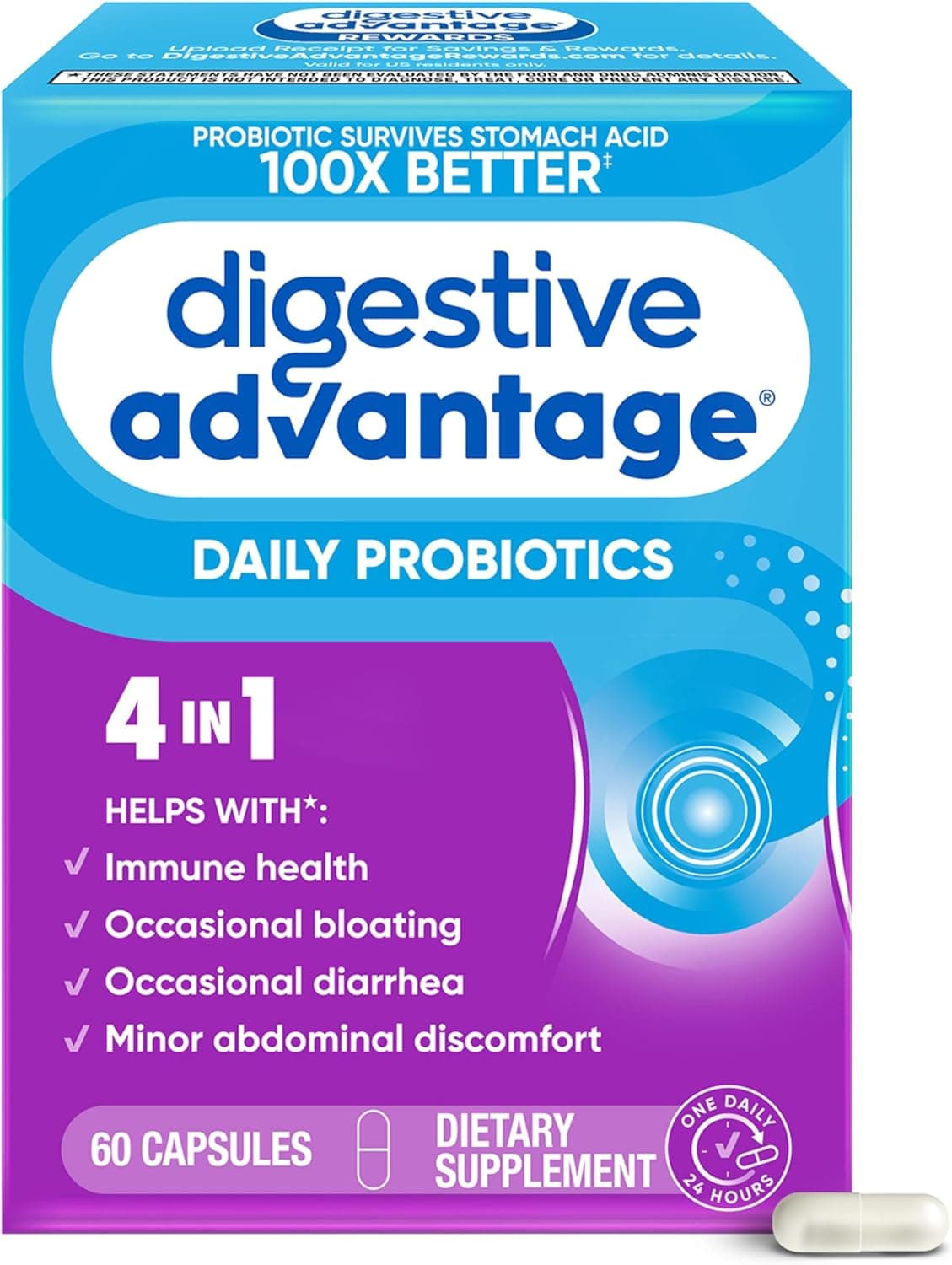 Schiff Digestive Advantage - B. Coagulans for SIBO Yogurt - image from Amazon 1
