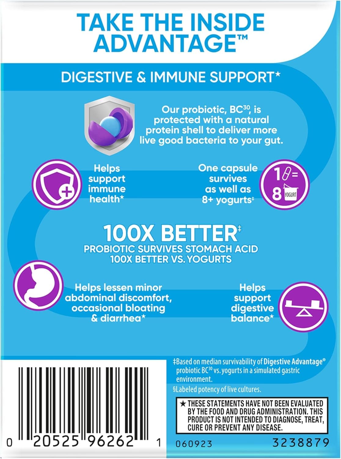 Schiff Digestive Advantage - B. Coagulans for SIBO Yogurt - image from Amazon 9