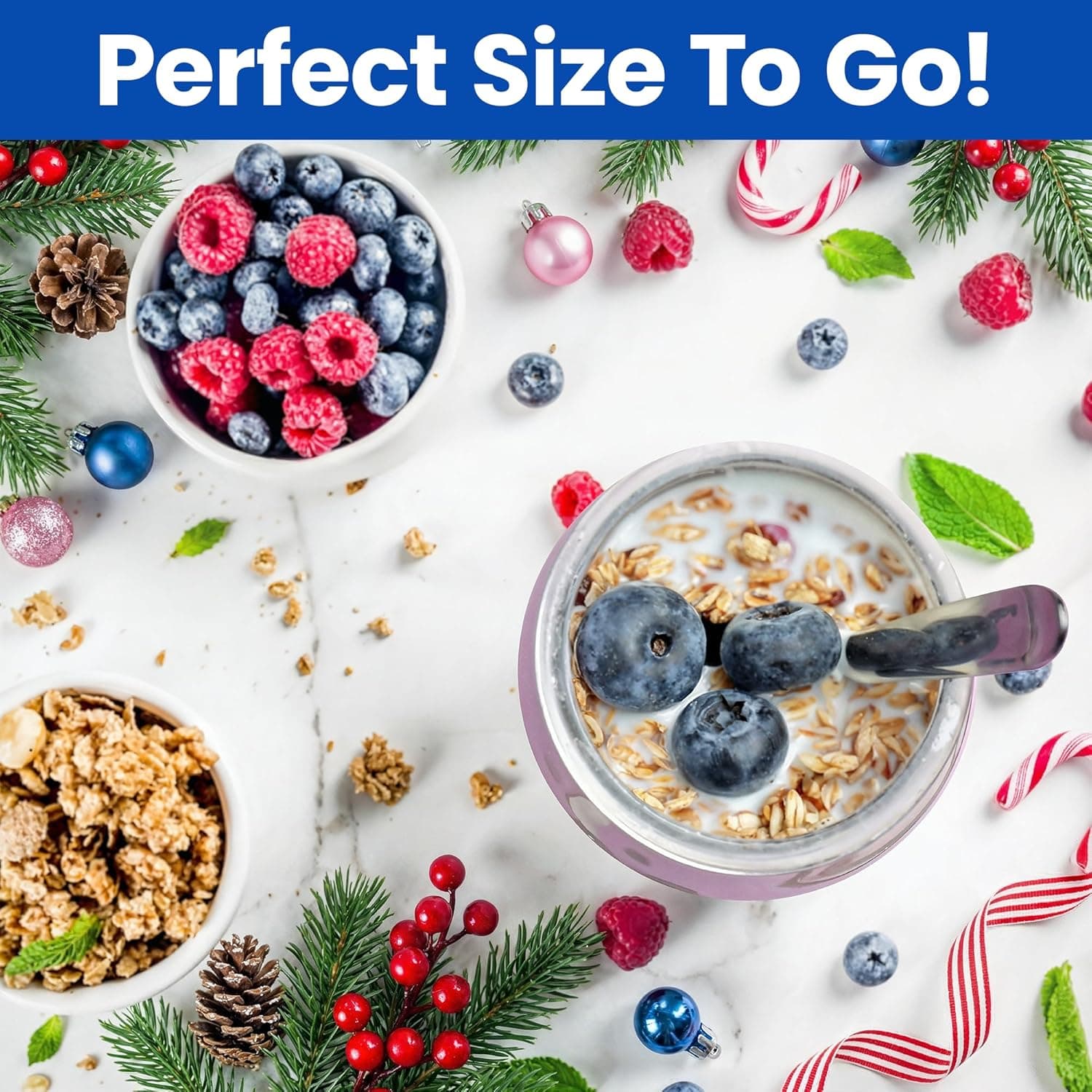 Ultimate Yogurt Jars - 8 Count Glass Storage Set - image from Amazon 8